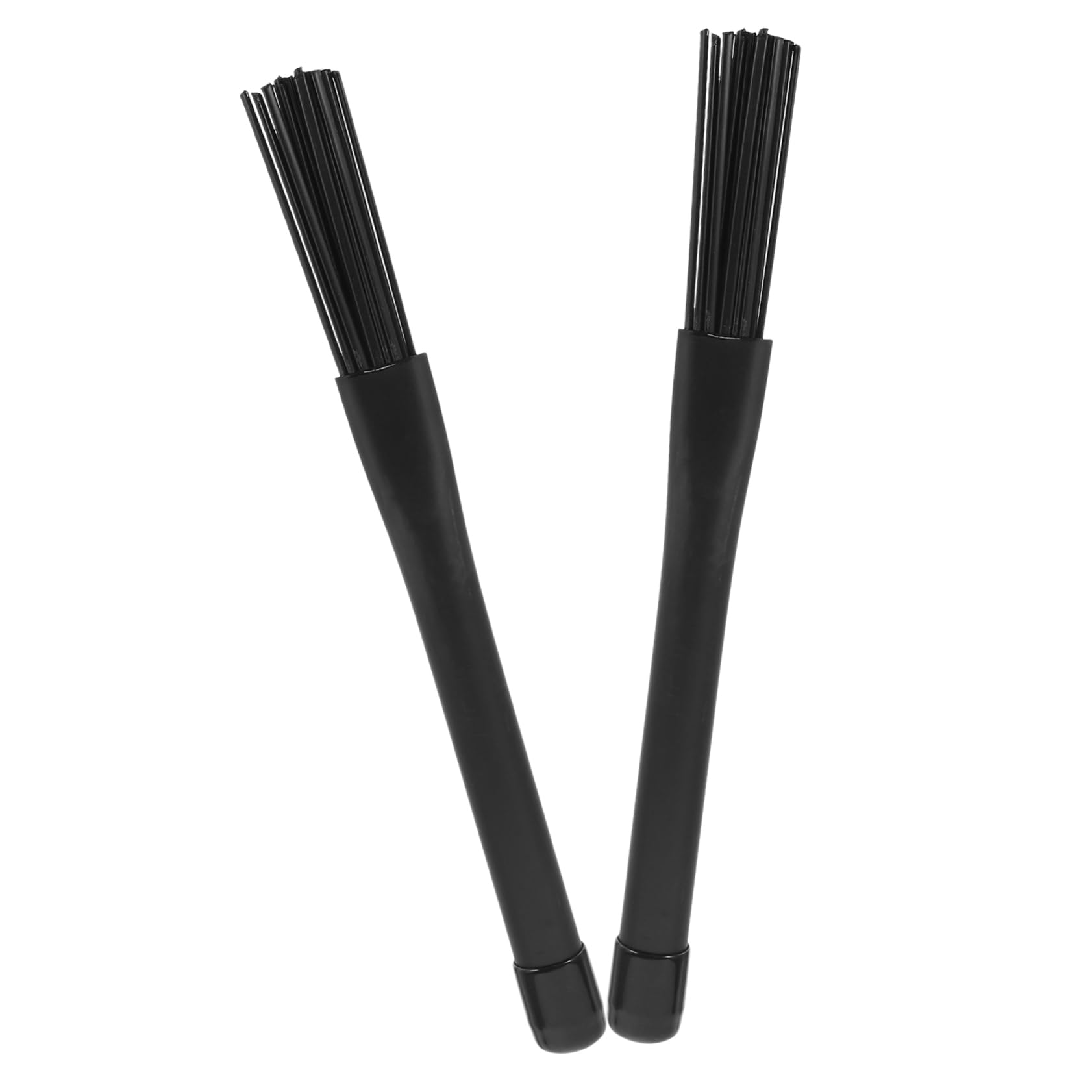 ERINGOGO 1 Pair Jazz Drum Retractable Drum Brush Set Nylon Drum Brush for Percussion Instrument Accessories