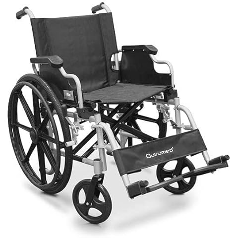 Silla de ruedas Quirumed Elite plegable con frenos de mano Cover
