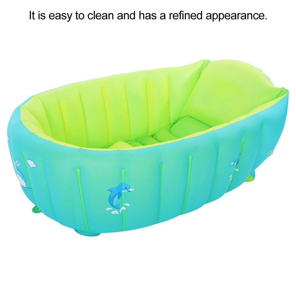 Nadmuchiwana wanna prysznicowa dla dzieci basen sk?adany antypo?lizgowy fotel niemowl?cy 0-6 lat (L) toddler bathtub for shower inflatable baby bath tub Bathing Tubs & Seats