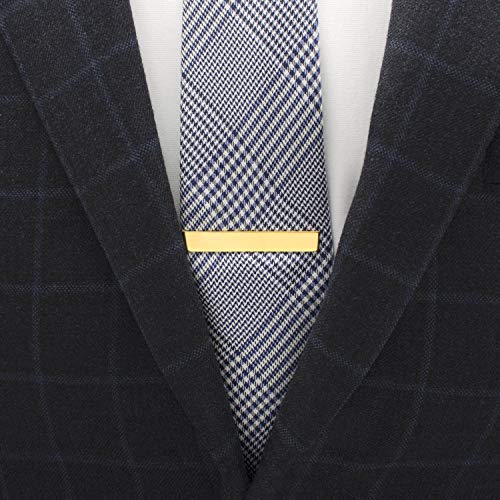 Gold Plated Stainless Steel Engravable Tie Bar #TOP2