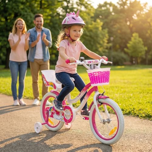 Actionbikes Kinderfahrrad Unicorn | 12 16 Zoll | 2-7 Jahre (16 Zoll)