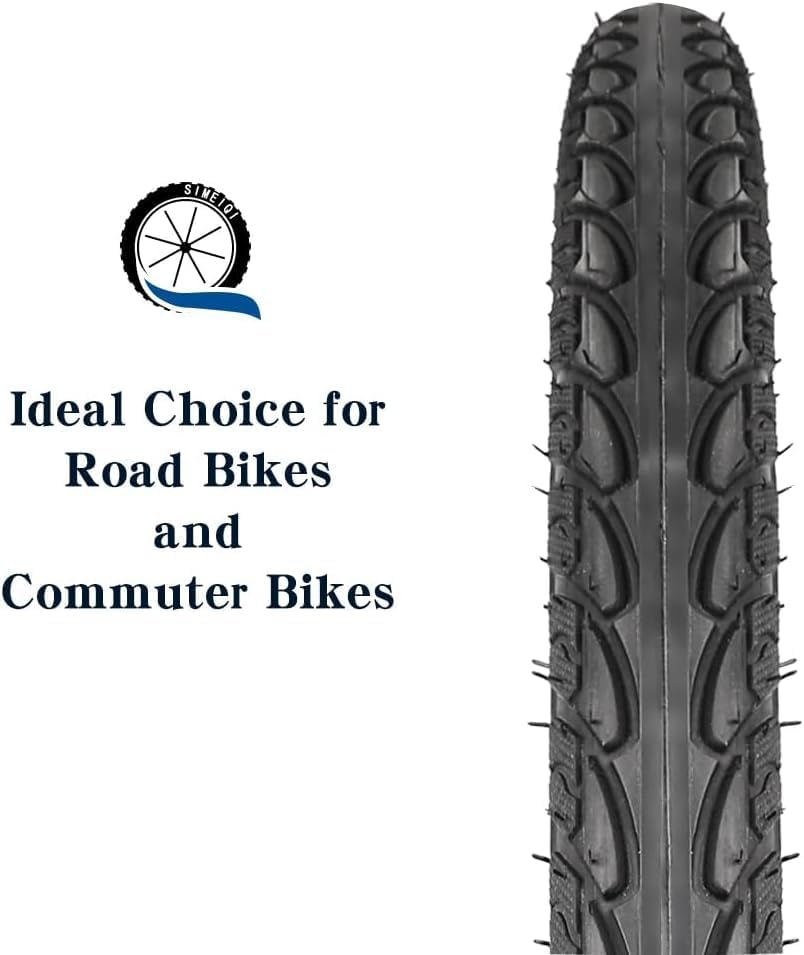 Anti-Puncture Reflective Bike Tire 1 or 2 Pack with/without Tubes Presta Valves