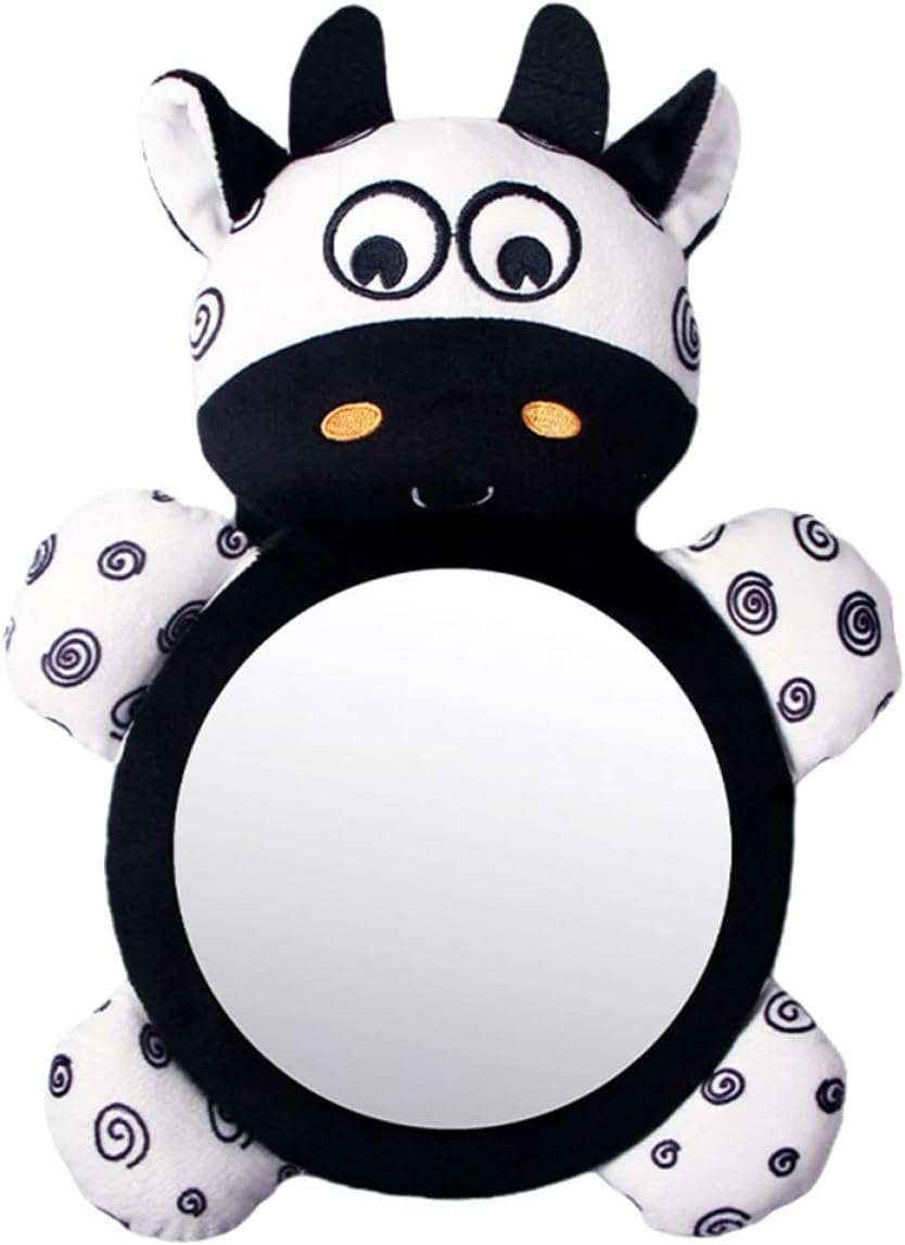 Car Mirror Rear Facing Mirror for Backseat Safety Black and White for Car Seats for Vehicle Use