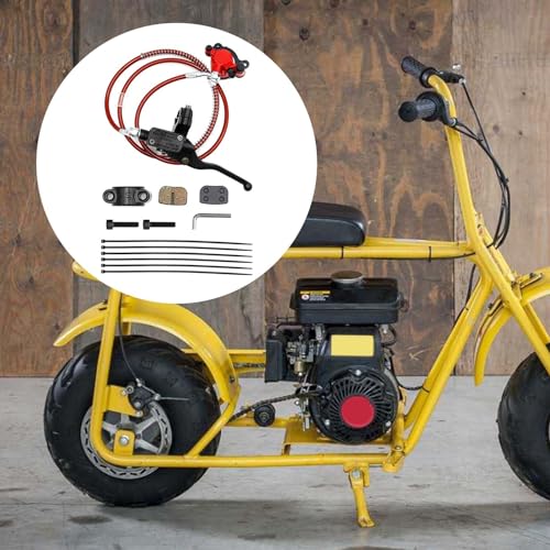 Freno de disco hidráulico para mini bicicleta Predator 79cc y manillar 7/8" 5
