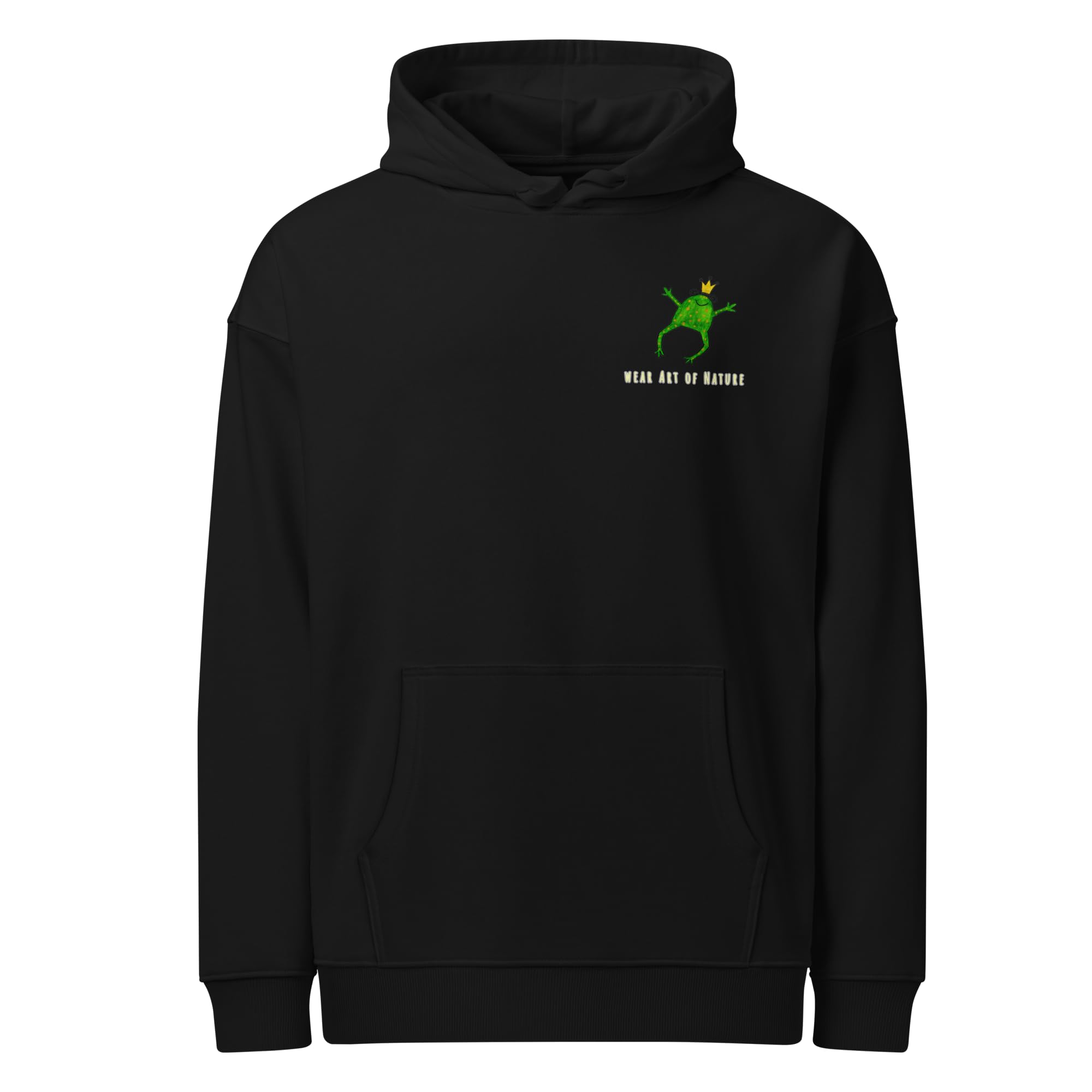 Frog L-Backprint Oversized Hoodie | Streetwear Frosch Oversized Hoodie
