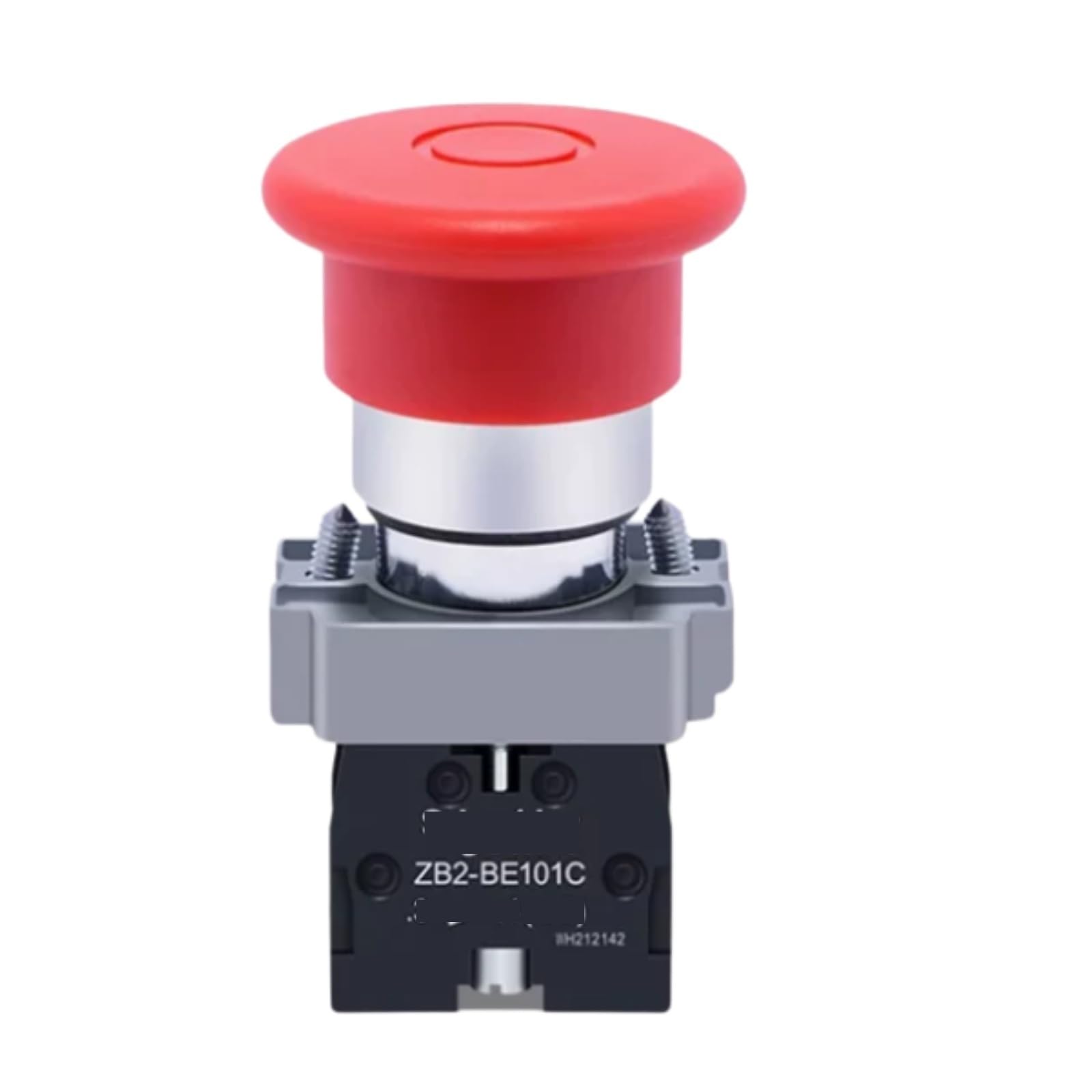 JHSLJCQS Emergency Stop Button XB2BT45C, 1NO+1NC 40MM Push Button Switch