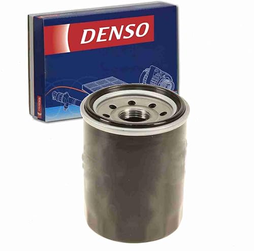 DENSO - Filtro de aceite de motor compatible con Nissan Frontier 2.4L 3.3L 4.0L L4 V6 1998-2018