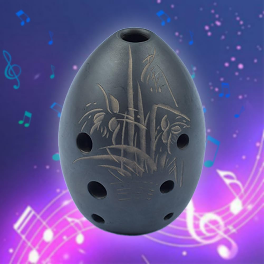 Ocarina per principianti Xun, Ocarina, Ocarina piccola a otto fori, strumento musicale tradizionale cinese, artigianato dipinto a mano, adatto a bambini e adulti