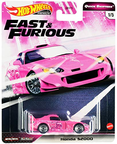 DieCast Hotwheels 2020 Quick Shifters 1/5 Honda S2000 Pink miniatura 1