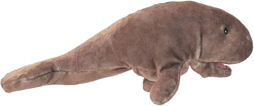 Miniatura 3 de Folkmanis Marioneta de dedo mini manatí, gris