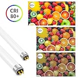 T4 8W Fluorescent Tube Lamps 317mm, 4000K Cool White CFL Bulbs, G5 2 Pin Base High Efficiency Lamps for Strip Lights, Energy Saving Consumption Tubes Light, Suitable for Kitchen, Bathroom,4pcs,8W - Image 6