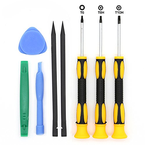 Fixinus T6 T8 T10 Torx Screwdriver Set for Xbox One Xbox 360 Controller and PS3 PS4 Security Screw Driver Professional Spudger Prying Repair Tool Fixinus T6 T8 T10 Torx Screwdriver Set for Xbox One Xbox 360 Controller and PS3 PS4 Security Screw Driver Professional Spudger Prying Repair Tool