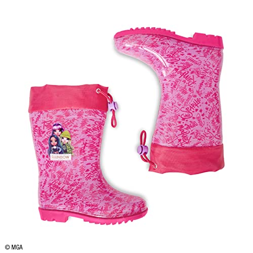 PERLETTI Stivaletti Pioggia Bambina Rainbow High