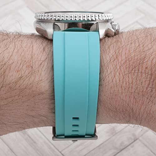 Image of StrapHabit Quick Release Rubber Watch Strap Band FKM 20mm 22mm 24mm