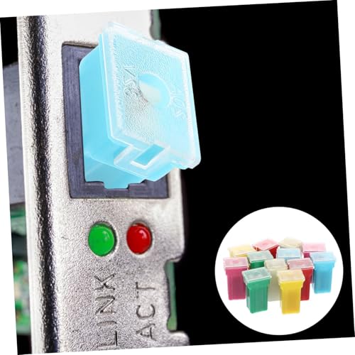 Kit de fusibles automotrices Cabilock, 12 piezas, con estuche organizador, compatible con autos, camiones, vehículos todo terreno y embarcaciones miniatura 7