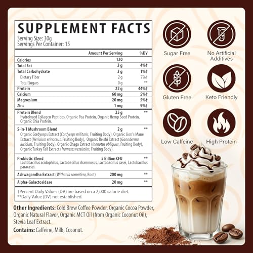 Protein Coffee Powder with 25g Protein