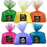Color Blaze Color Run Powder - 5 lbs of Each Color - Pink, Orange, Yellow, Green, Blue, Purple - Non-Toxic, Washable Color Powder - Pack of 6 Bags - 30 Pounds in Bulk