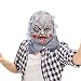 STOBOK Halloween Party Cosplay Accessoires de Visage Effrayant 1 Pc Adulte Horrible Poupée Costume Complet Latex Pleine Tête Zombie Cosplay Accessoires - 36X18x1cm