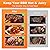 CGNiONE BBQ Blanket for Resting Meat – 21 Inch Insulated Meat Resting Bag with 5-Layer Thermal Lock, Leak-Proof & Portable Design for Brisket, Pork, Turkey – Ideal BBQ Gifts for Men?Husband