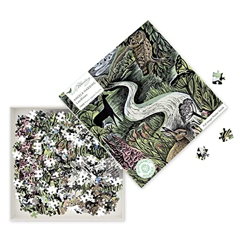 Adult Sustainable Jigsaw Puzzle Angela Harding: Landlines: 1000-Pieces. Ethical, Sustainable, Earth-