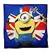 Minion coussin 35 x 35 cm bleu