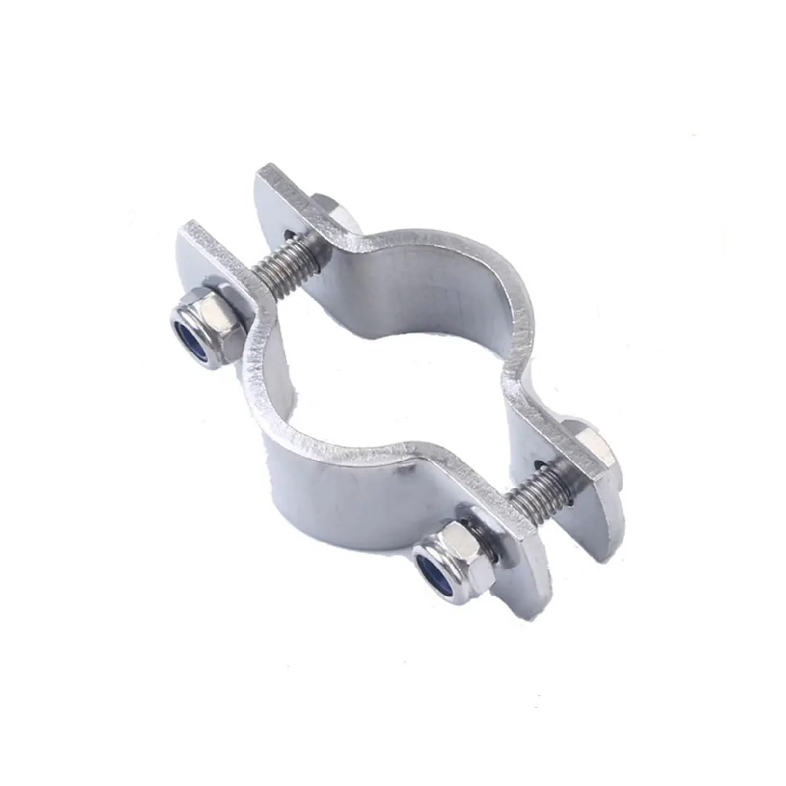 Staffa Supporto Tubo Acciaio Inox Fissaggio | Montaggio a soffitto, supporto tubo, azionamento esagonale, antiruggine(Fit 102-108mm OD Tub)