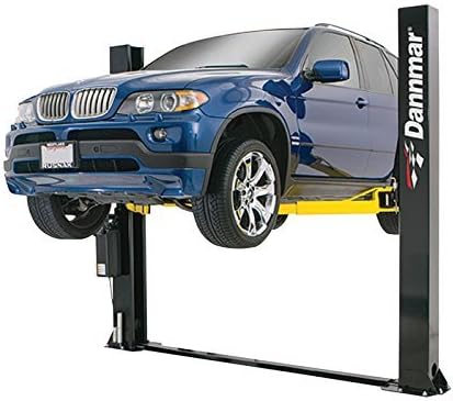 - Dannmar 2-Post Low Ceiling Wide Floorplate Lift - 9000Lb. Capacity, Model# Admiral 9000X