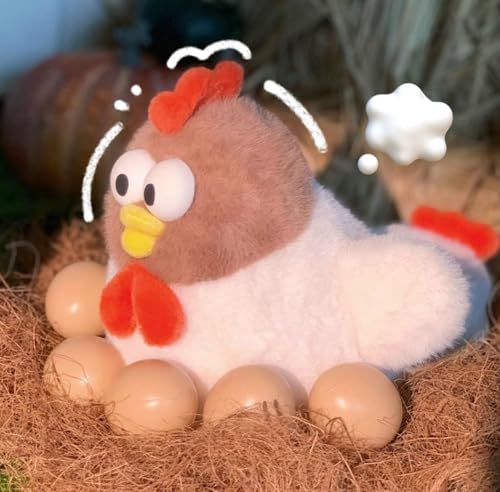 Halemet Cute Chicken Slippers for Women Cartoon Animal Slippers for Women Cozy Plush Non-Slip House Slipper Indoor Outdoor3