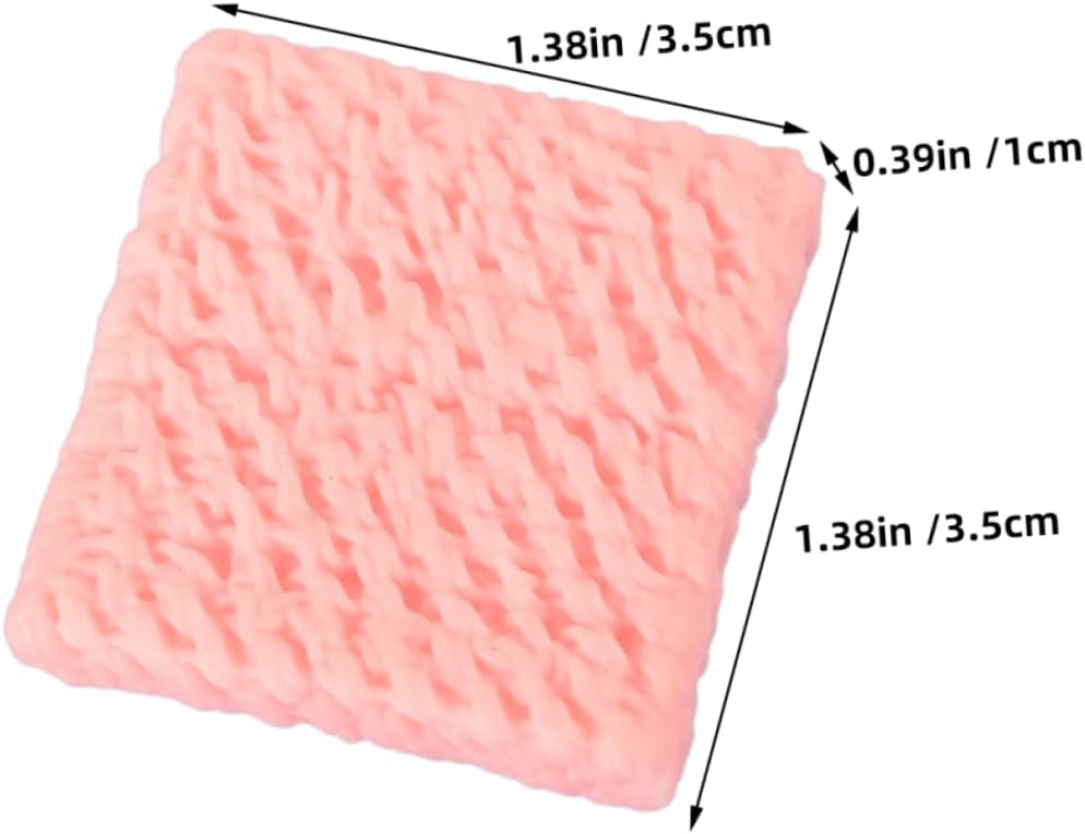 WOONEKY 30pcs Delicate Instant Noodle Erasers Portable Drawing Erasers for Drawing School Supplies for Boys and Girls