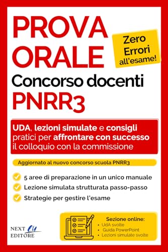 Supera la prova orale del concorso docenti: UDA, lezioni simulate e consigli utili per prepararsi in maniera efficace al colloquio con la commissione.