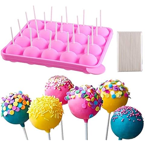 DQTYE Silicone Cake Pop Mould Set Cover