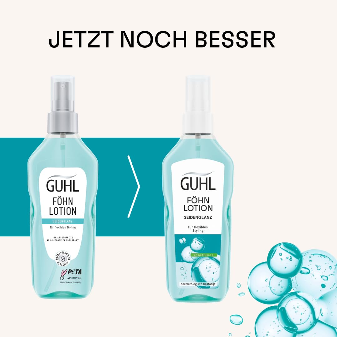 Guhl Balsam do włosów – zawartość: 150 ml – jedwabny połysk – do elastycznej stylizacji – typ włosów: wszystkie