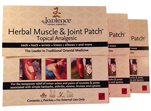 JADIENCE 3 Pack Muscle & Joint Pain Relief Patch: 5
