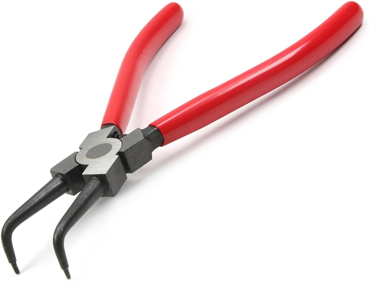 Internal Bent Jaw Ring Pliers, 7-inch Internal Circlip Pliers Kit (Tip Diameter 5/64'')-Bent Jaw - Cr-V Steel - For Ring Remover Retaining- Storage Pouch Included