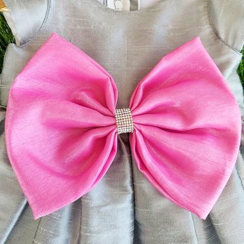 Image of Stanwells Kids Dress for Girls Black Velvet Baby Fancy Frocks for Baby Girls