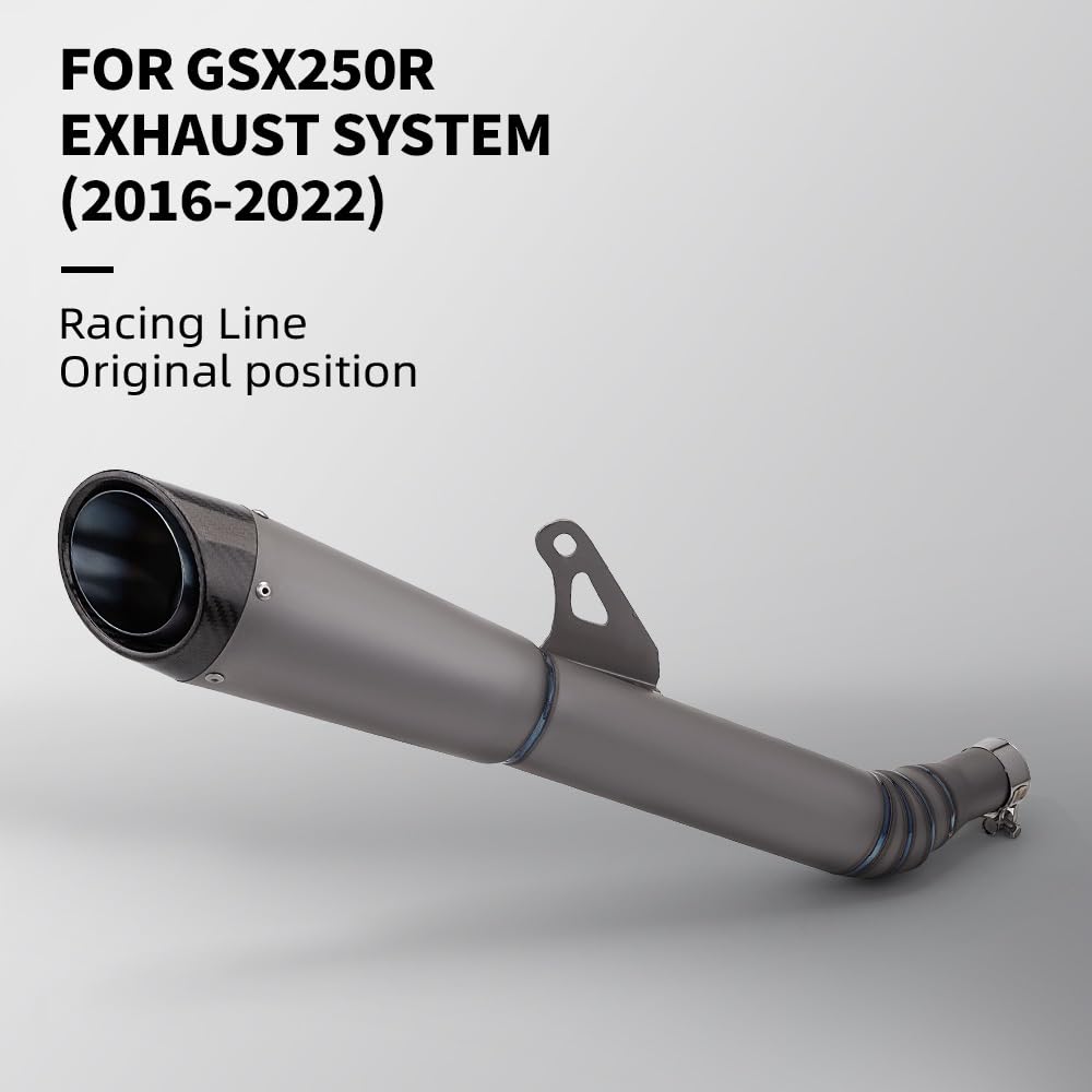 Motocyklowe eindpijpen Do GSX-250R GSX250-RR