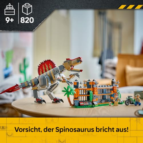 LEGO Jurassic World Flucht des Spinosaurus 77982 – Ansicht 3