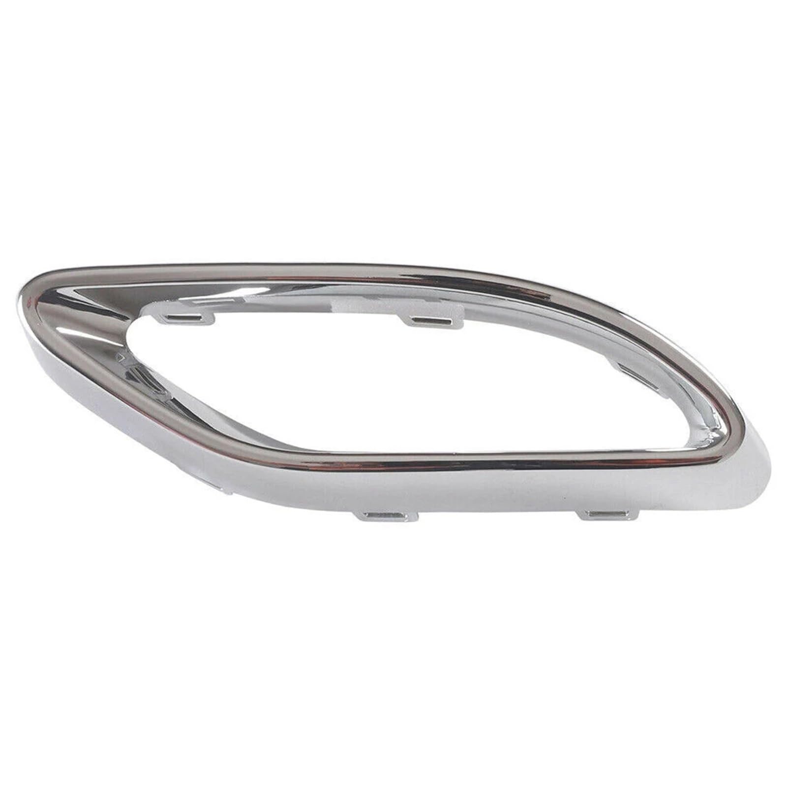Abbattitore di Rumore Scarico Adatto per ABCE GLC CLS‑Class Sostituzione dei rivestimenti della copertura punta dello scarico nero lucido Marmitta(Silver Right)