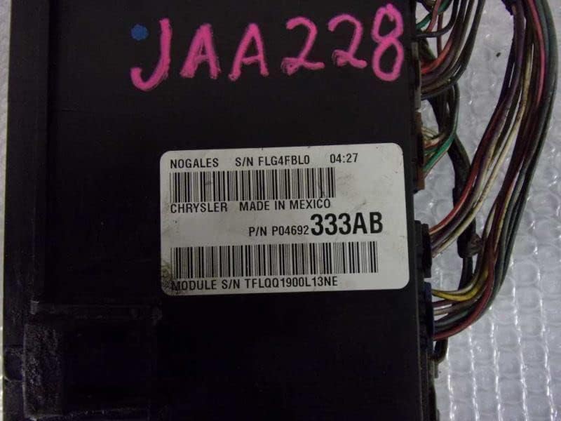 2010 Caliber BCM Body Module Totally Integrated Power Control 04692333AB