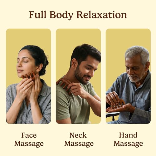 Image of Balayantra: Wooden Scalp & Head Massager Roller for Hair Growth