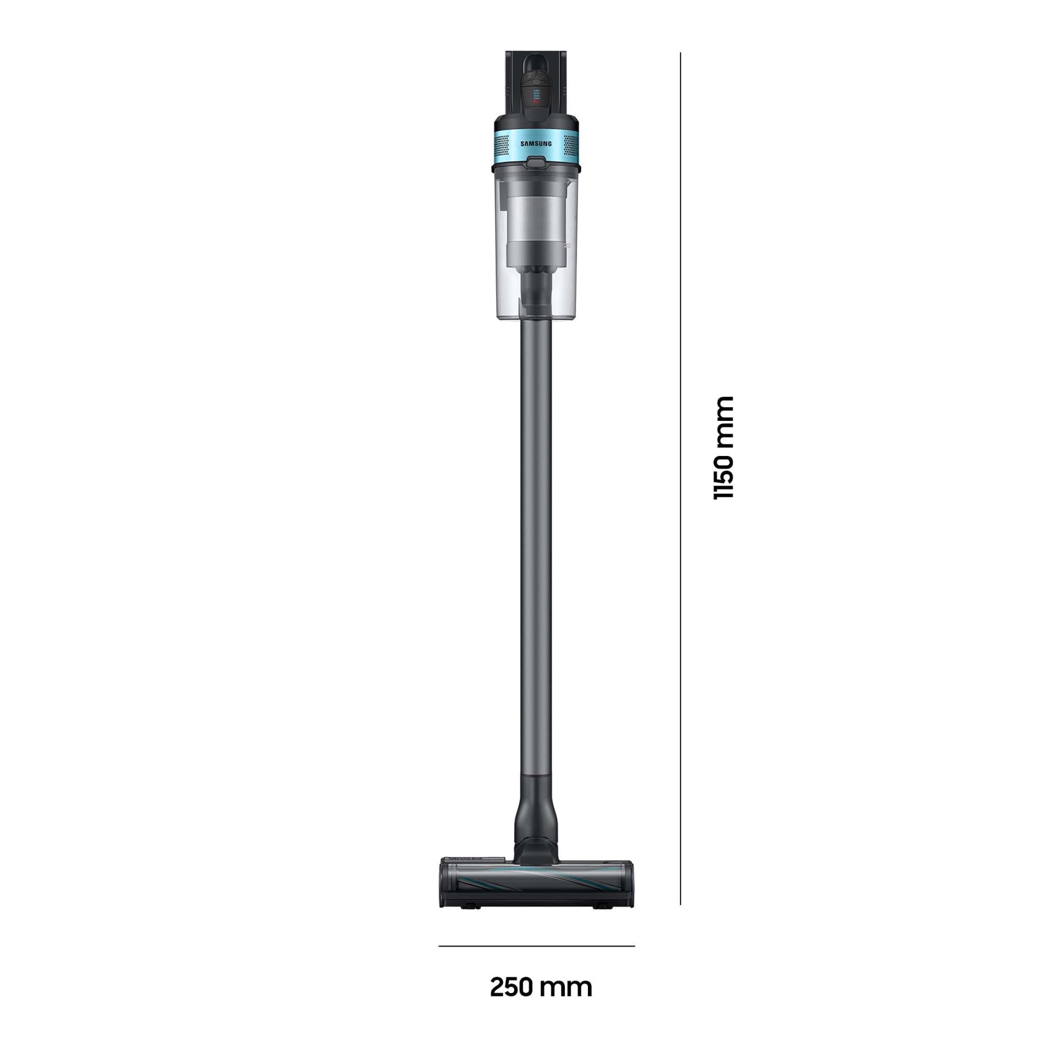 Samsung Jet 75E PetPRO Akku-Staubsauger, 200 W, Inkl. Tierhaarbürste Pet Tool und weiterem Zubehör, Mint, VS20B75BGR1/WD