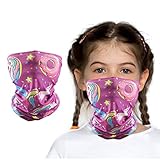 Talla - Tamaño de la braga cuello: 32 * 21 cm,es lo suficientemente elástico para adaptarse a la mayoría de las formas y las circunferencias de la cabeza,perfecto para los niños.Se puede utilizar en cualquier época del año.