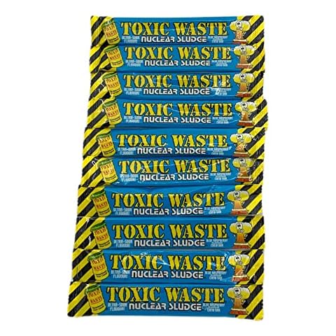 Toxic Waste Nuclear Sludge Chew Bar - Raspberry x10 Cover