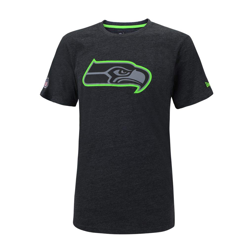 New Era Seattle Seahawks T-shirt dwukolorowa koszulka pop