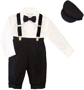 Amazon.com: Bragas para bebés de 5 piezas, estilo esmoquin con tirantes de  terciopelo, pajarita, gorro de periódico (bebés : Ropa, Zapatos y Joyería