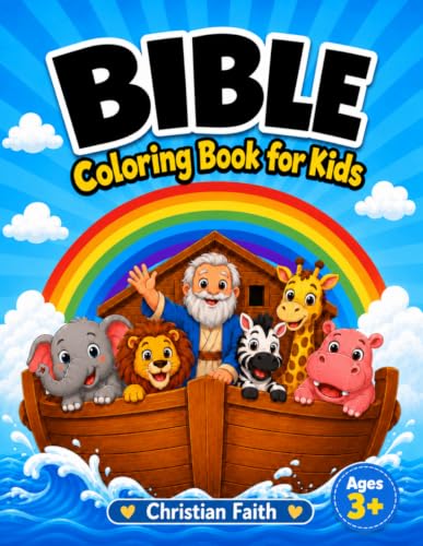 Image of Bible Coloring Book for Kids: Christian Coloring Book for Children with Biblical Illustrations of the Most Memorable Scenes from the Old Testament
