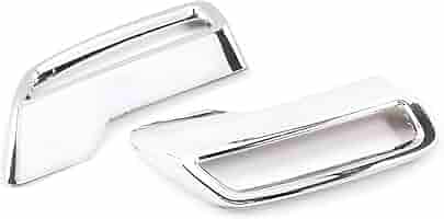 DIYUCAR Auspuffendrohr Abdeckung - ABS Silber Für Peugeot 3008/4008/5008 2017-2021 | Dekoration