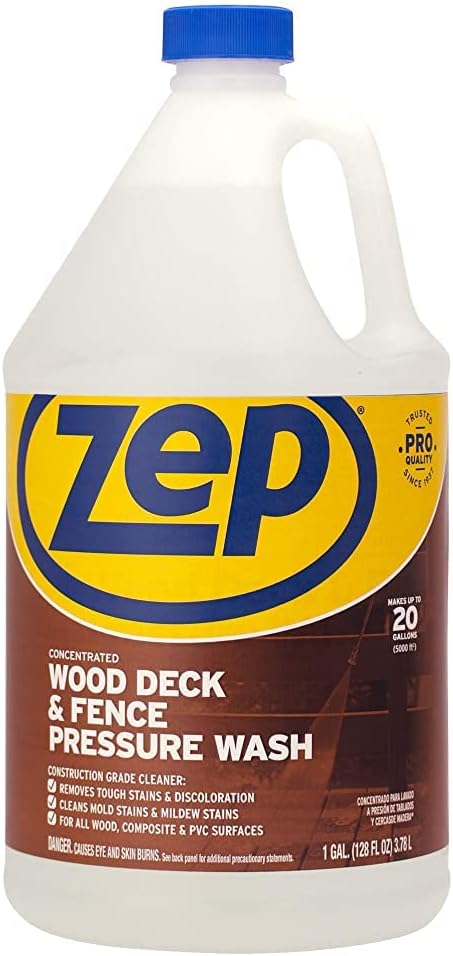 ZEP INC 128 OZ Deck/Fence Wash ZEP INC 128 OZ Deck/Fence Wash