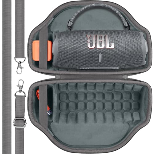Image of co2CREA Case for JBL Charge 6 Portable Bluetooth Speaker, Gray