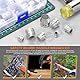 Tanstic 28Pcs Runde Griff Keile Hammer Griff Keil Axt Griff Keil Hammer Griff Spaltung Keil für Axt Klaue Hammer Sledge